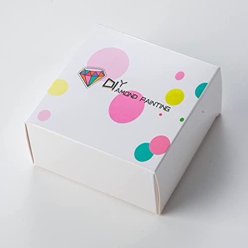 Diy 6pcs/set Flower Diamond Painting Coasters with Holder