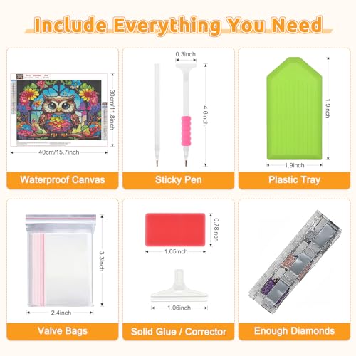 Owl | Diamond Painting