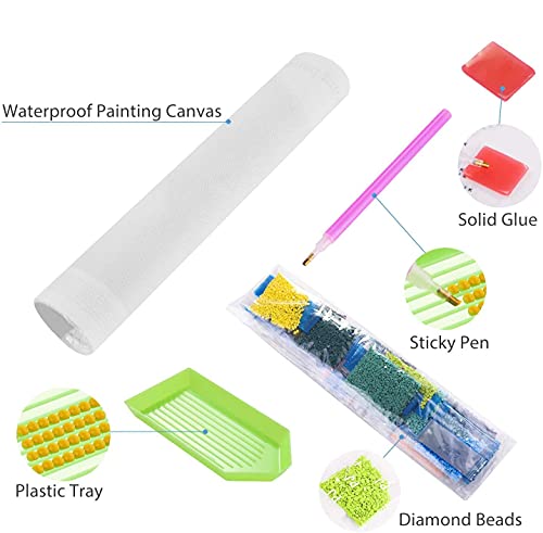 Colorful Midnight Cat | Diamond Painting