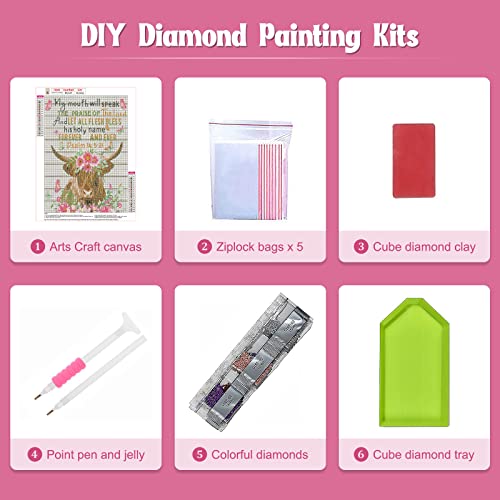 Highland Cow | Diamond Painting