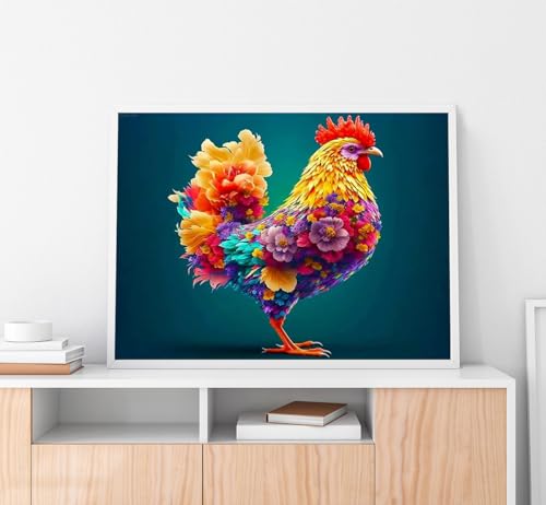 Rooster Chicken | Diamond Painting