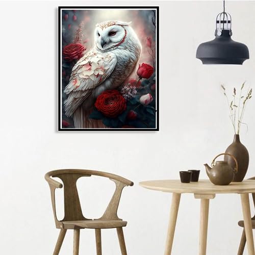 White Owl | Diamond Painting