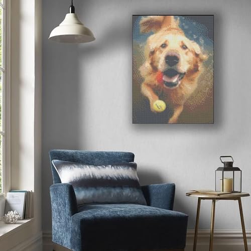 Golden Retriever Dog | Diamond Painting