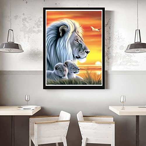 White Lion | Diamond Painting
