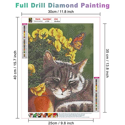 Butterfly Cat | Diamond Painting