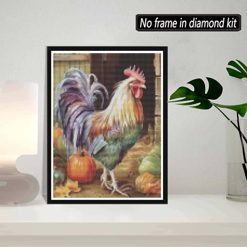 Rooster Chicken | Diamond Painting