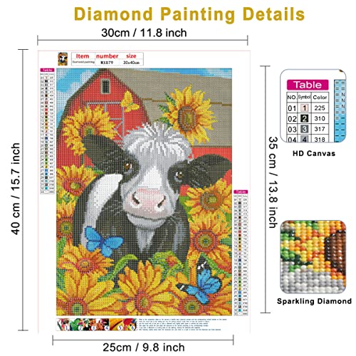 Flower Cow | Diamond Painting