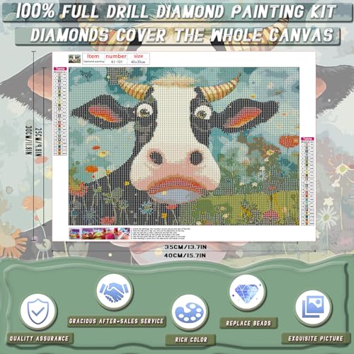 Cow | Diamond Painting