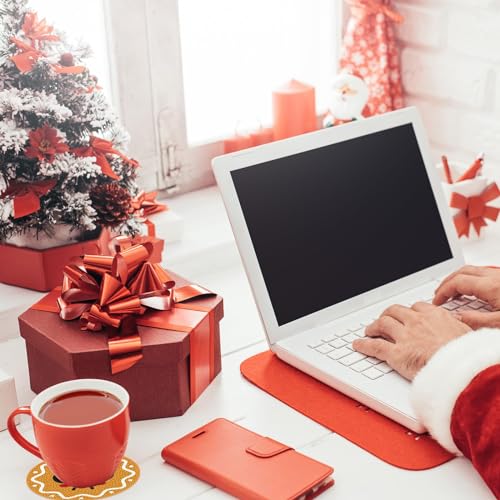 Diy 8pcs/set Christmas Diamond Painting Coasters with Holder