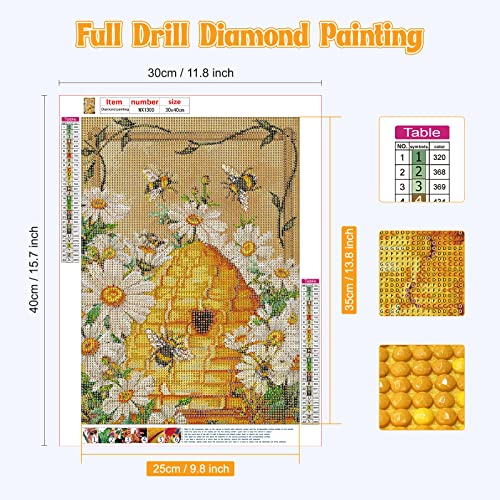 Bee Flower | Diamond Painting