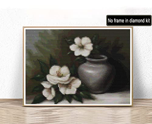 White Flower | Diamond Painting