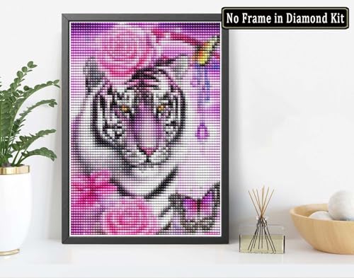 White Tiger | Diamond Painting