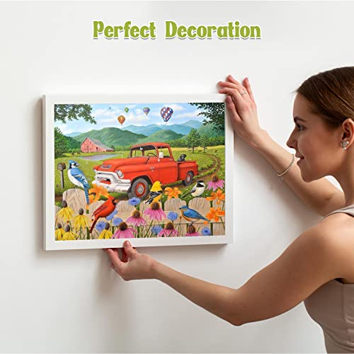 Farm Car And Flower | Diamond Painting