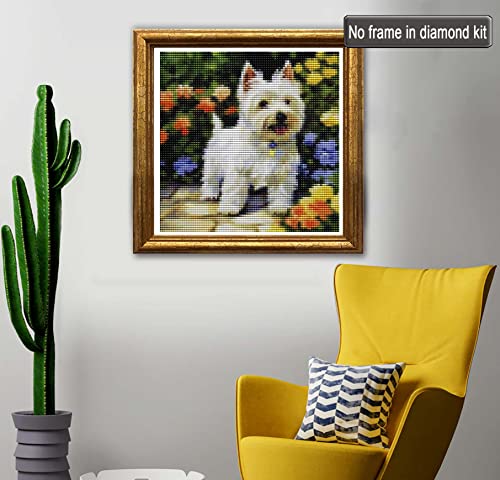 White Dog Westie | Diamond Painting