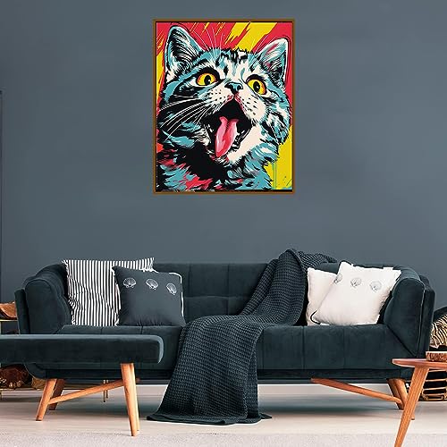 Cat Mad Kitty | Diamond Painting