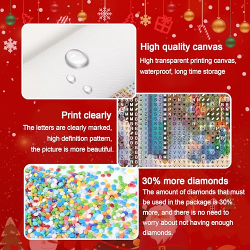 Christmas Flower | Diamond Painting