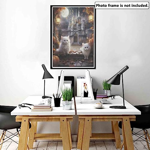 Cat Halloween Mad Kitty | Diamond Painting