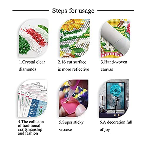 Blue Flower | Diamond Painting