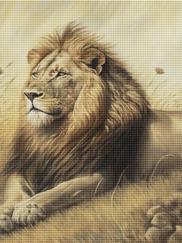 Lion | Diamond Painting