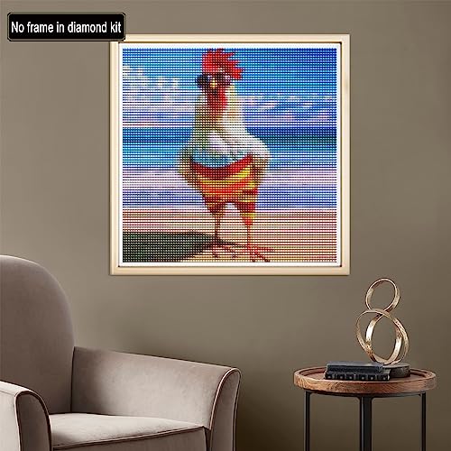 Rooster Chicken | Diamond Painting