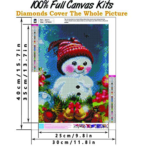 Snowman Christmas | Diamond Painting