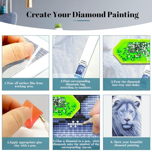 Lion | Diamond Painting