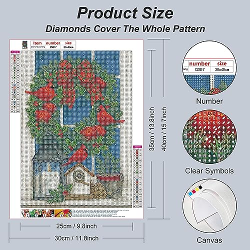 Cardinal Bird | Diamond Painting