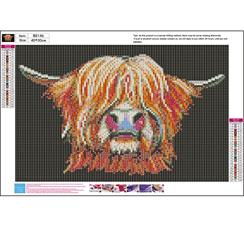 Highland Cow | Diamond Painting