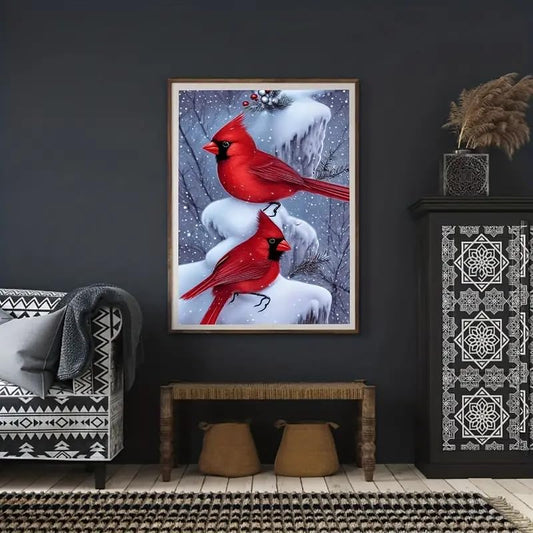 Cardinal Bird | Diamond Painting