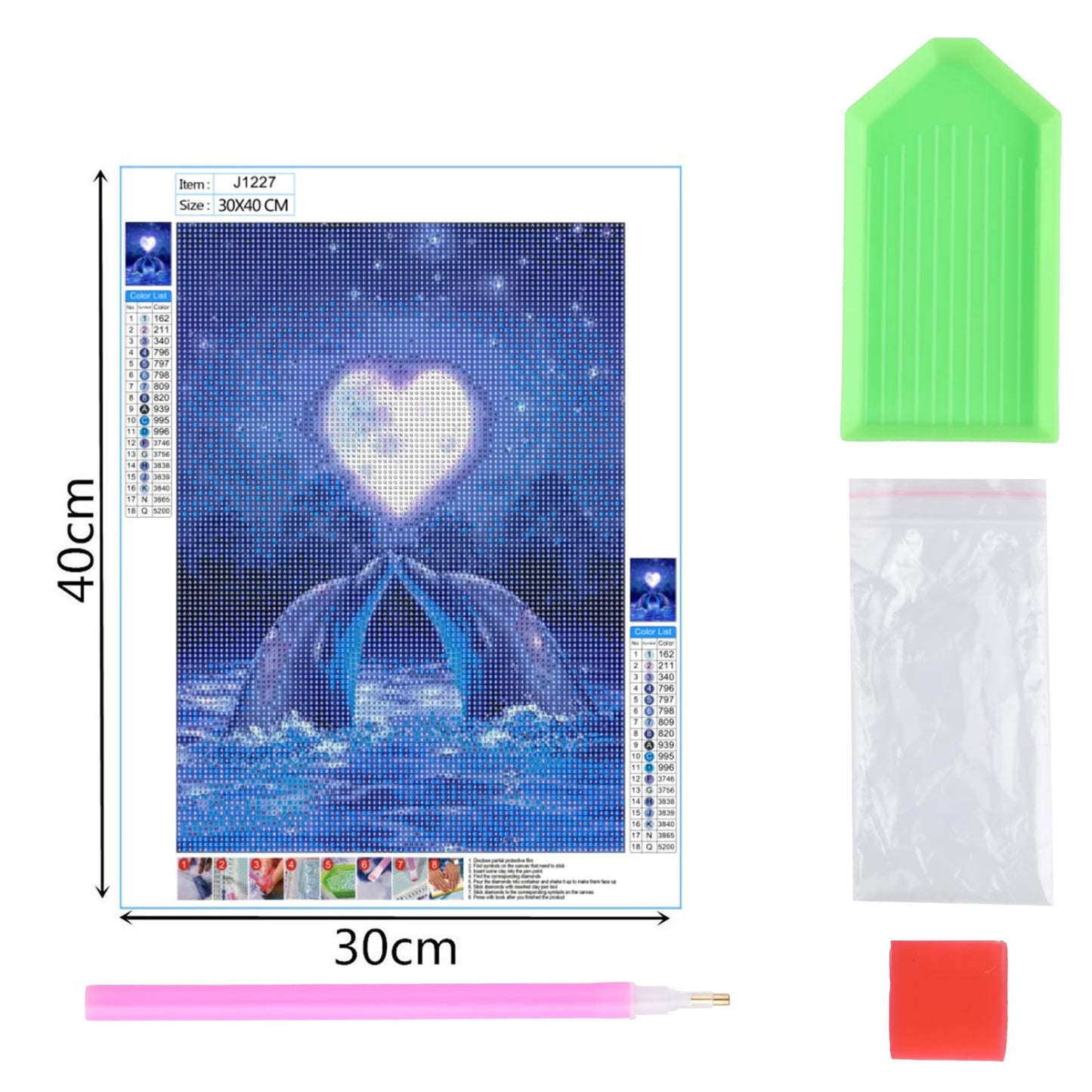 Dolphin | Diamond Painting