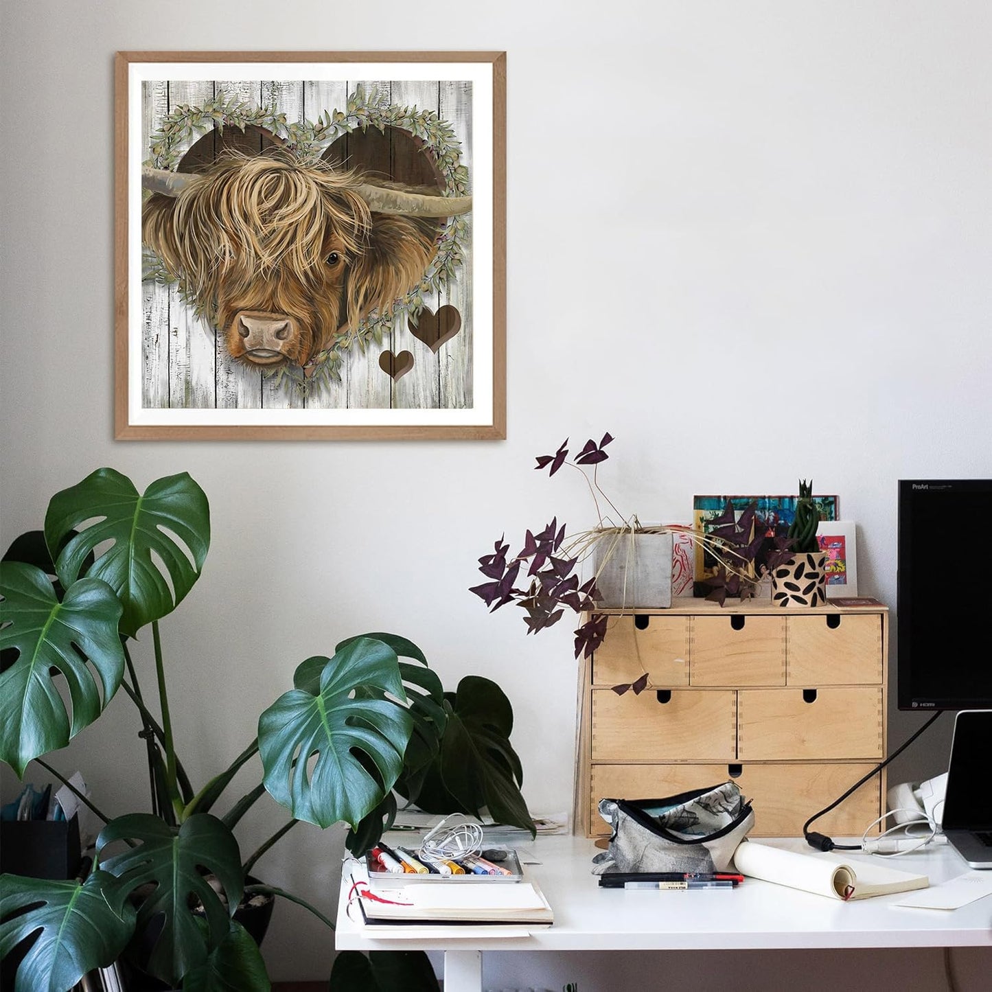 Highland Cow | Diamond Painting