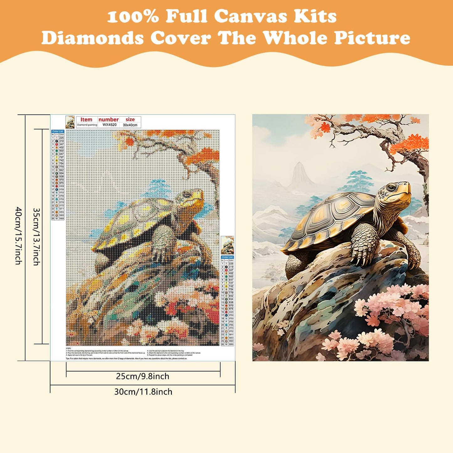 Turtle | Diamond Painting