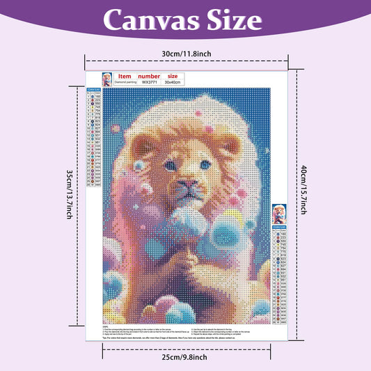 Lion | Diamond Painting