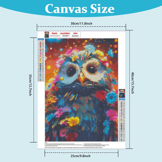 Owl | Diamond Painting