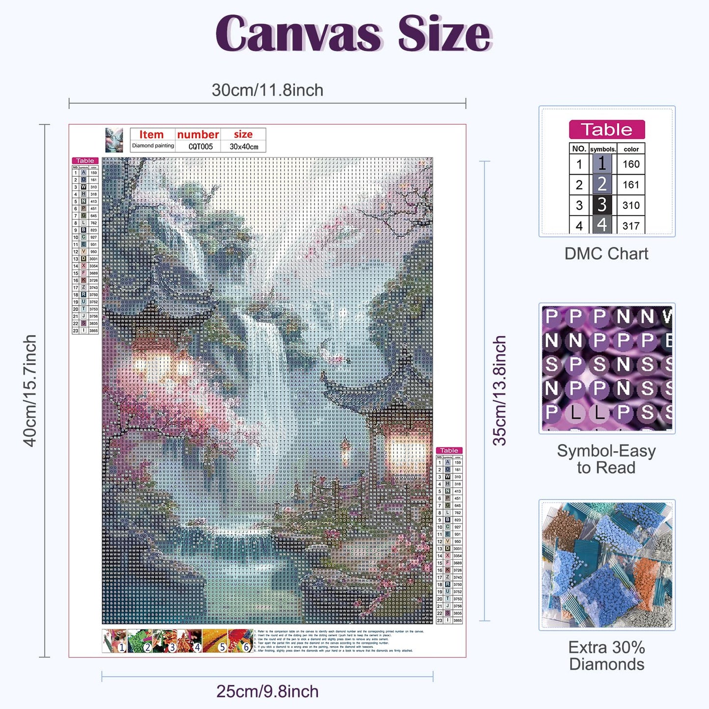 Waterfall And Flower | Diamond Painting