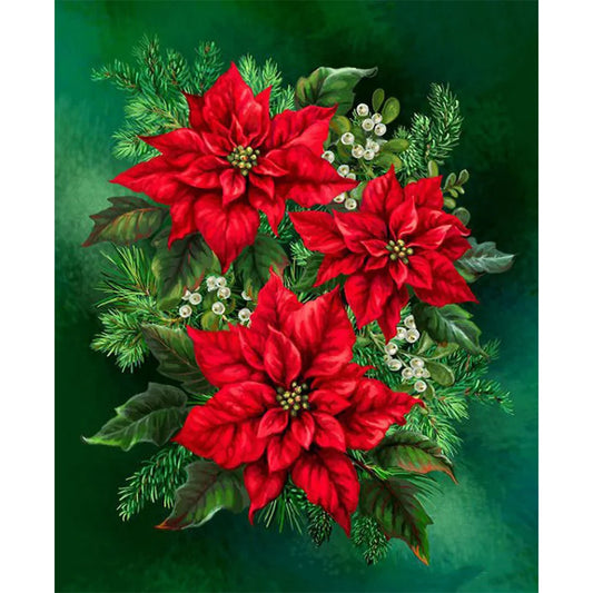 Red Flower | Diamond Painting