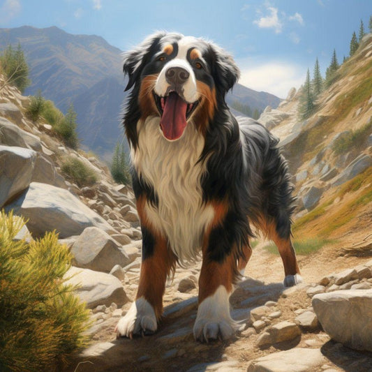 Bernese Mountain Dog | Diamond Painting