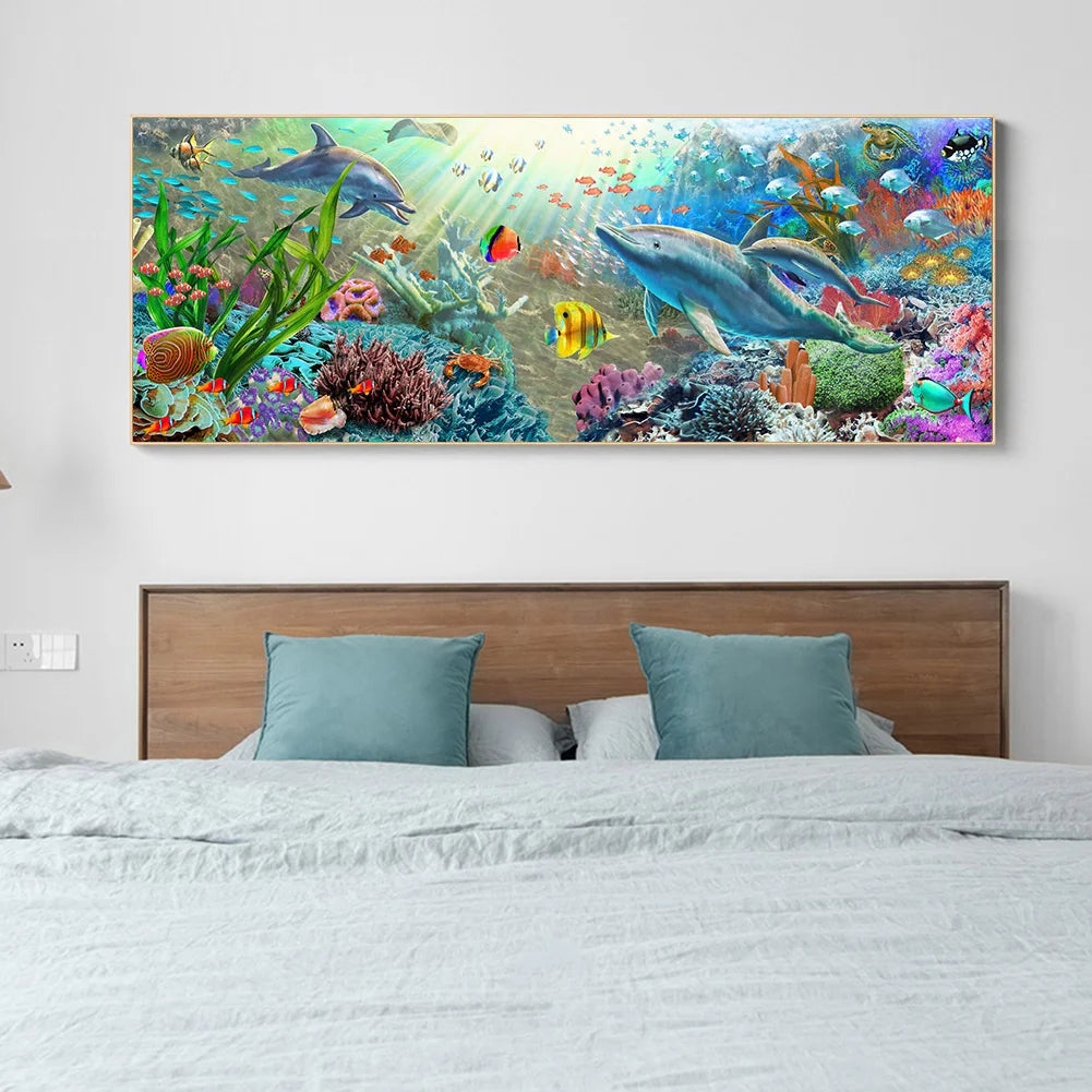 Ocean Dolphins | Diamond Painting