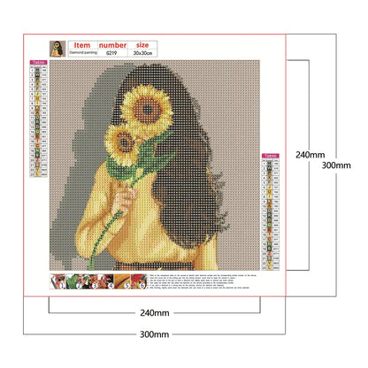 Beautiful Girl | Diamond Painting