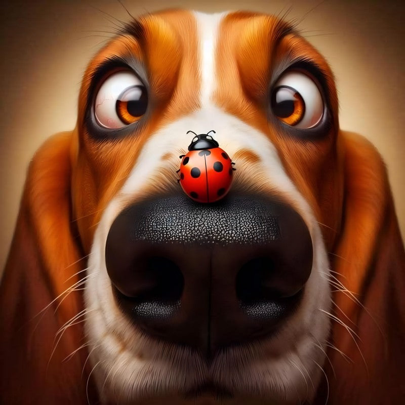 Dog Basset Hound | Diamond Painting