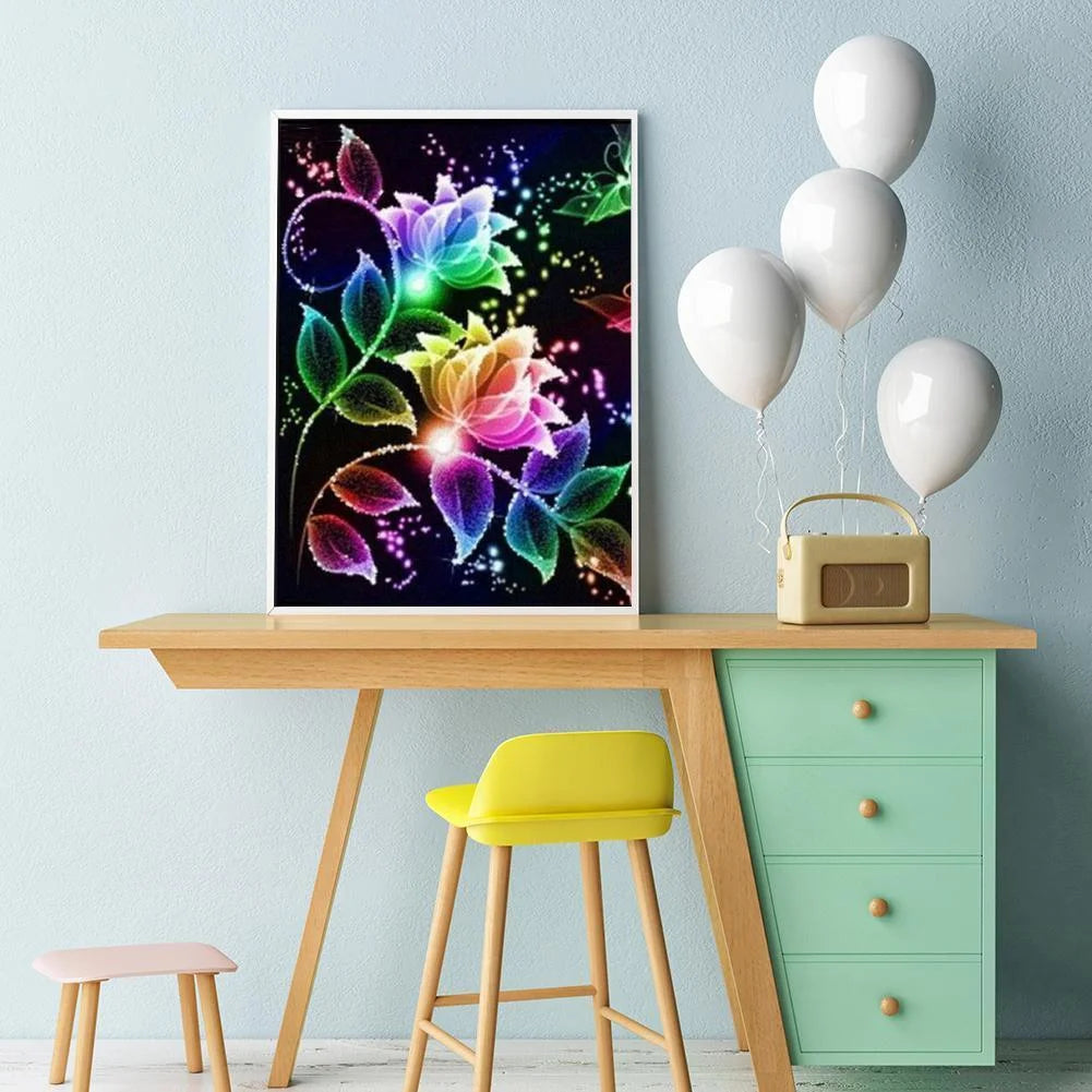 Colorful Flower | Diamond Painting