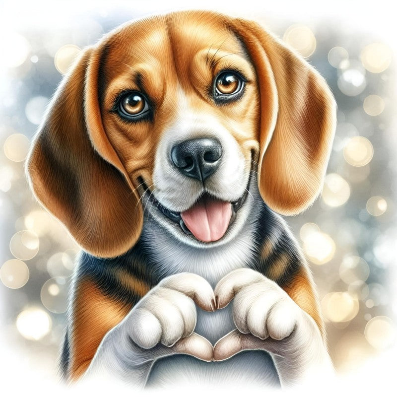 Dog Beagle | Diamond Painting