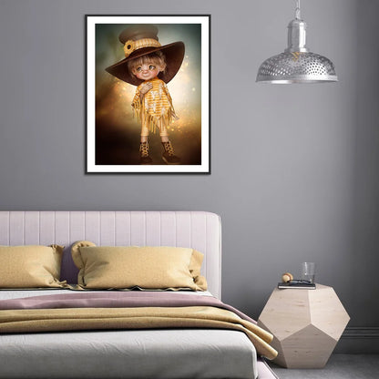 Beautiful Girl | Diamond Painting
