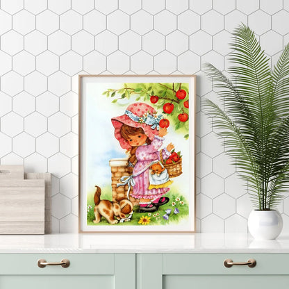 Beautiful Girl | Diamond Painting