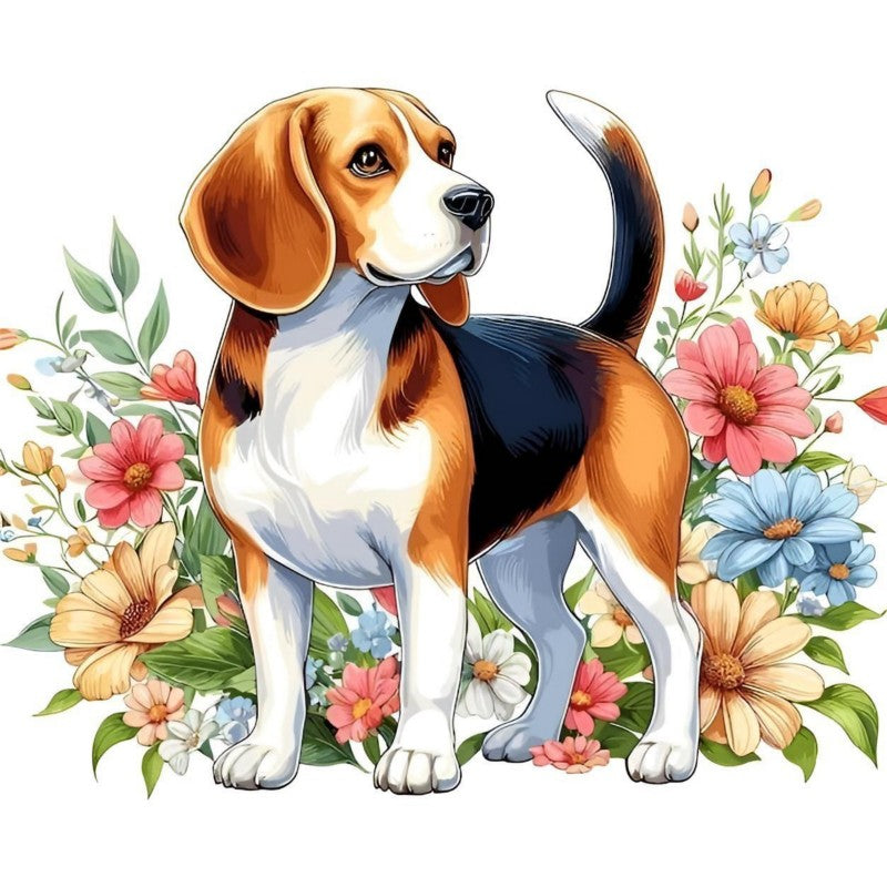 Dog Beagle | Diamond Painting
