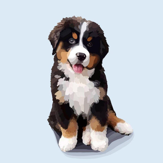 Bernese Mountain Dog | Diamond Painting