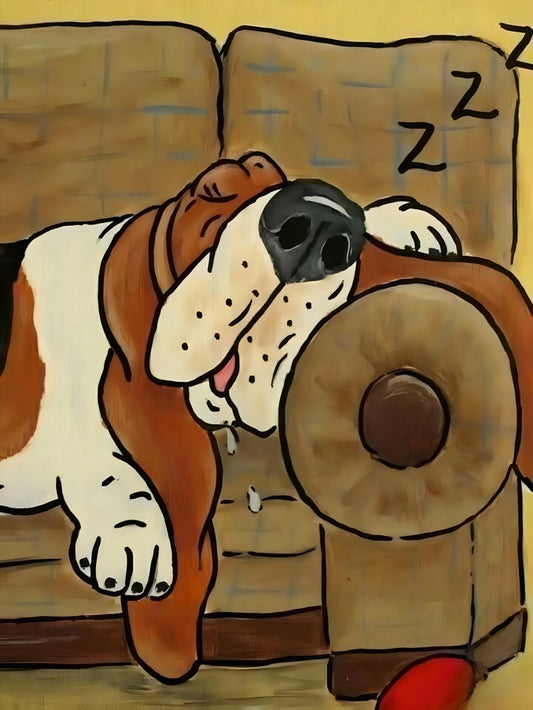 Dog Basset Hound | Diamond Painting