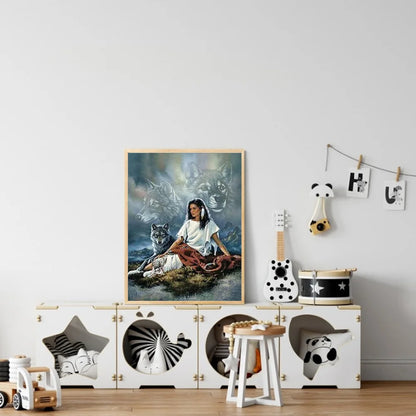 Beautiful Girl | Diamond Painting