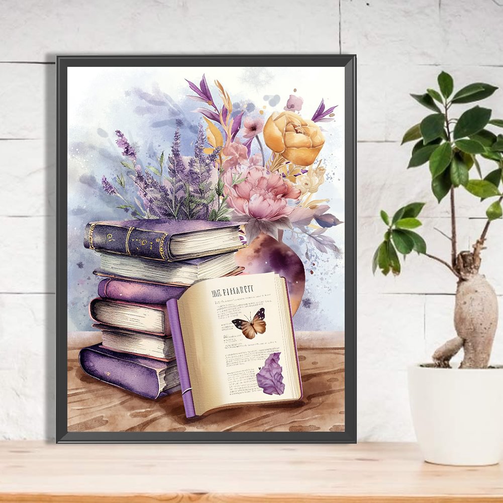 Flower Lavender | Diamond Painting