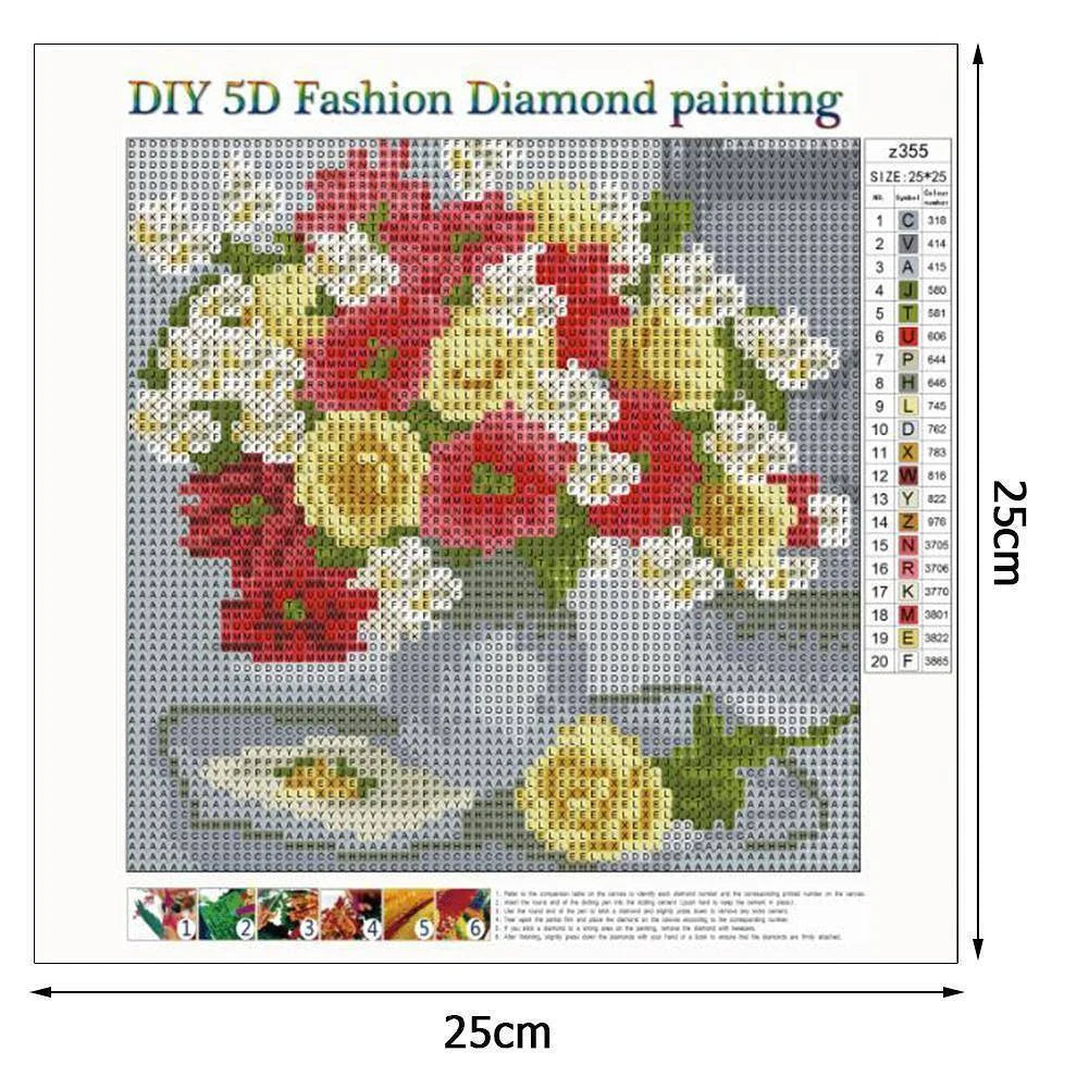 Vase Flower | Diamond Painting